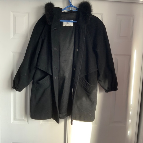 London Fog trench wool coat - Picture 3 of 7